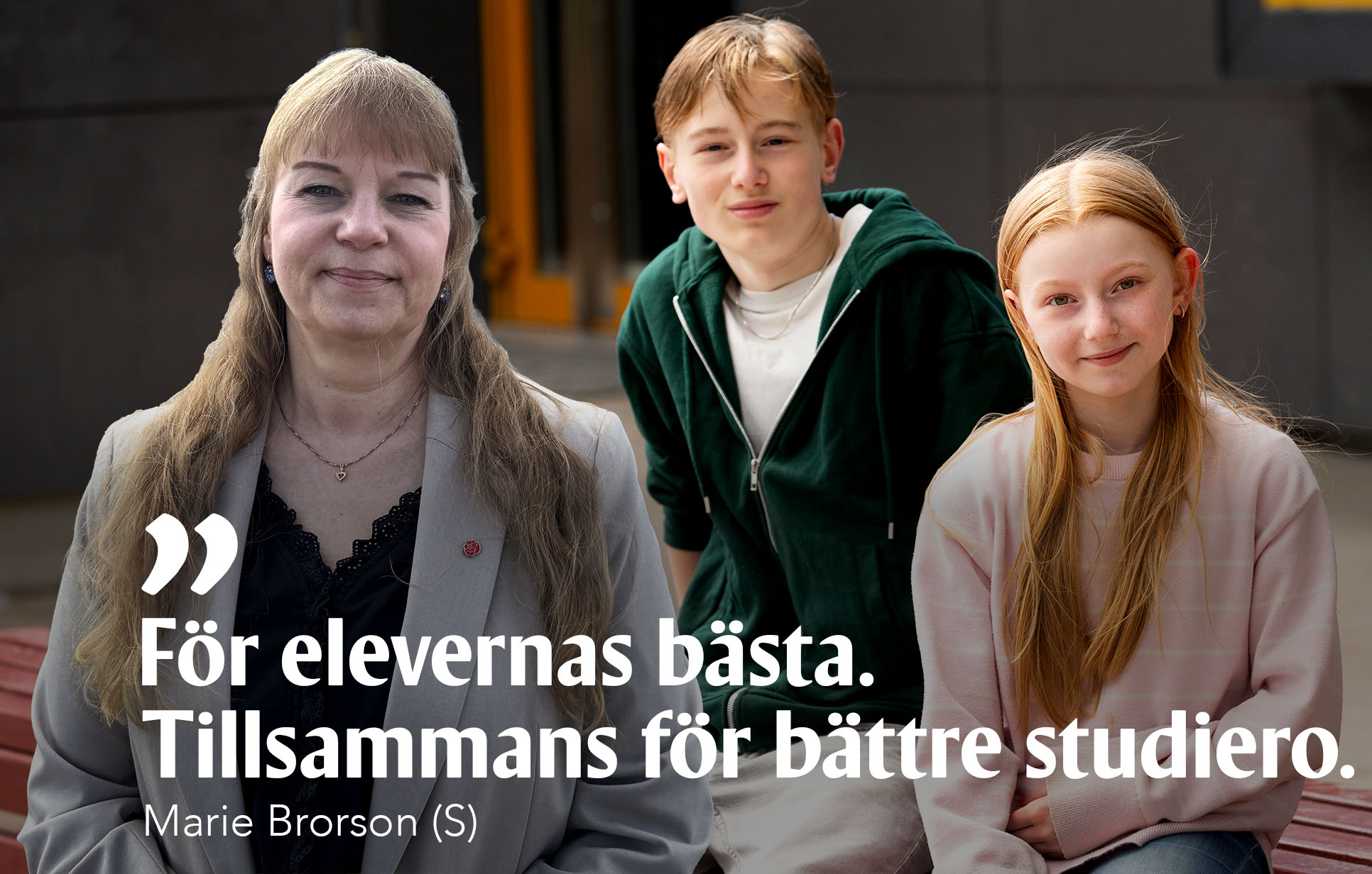 Marie Brorson, Socialdemokraterna, Örebro kommun, val 2026, studiero, elevhälsa, unga, skola 